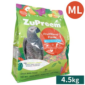 CAP! 鳥の餌 賞味期限2026/10/12【ML10#】ズプリーム フルーツブレンド ML パロット＆コニュア(10#/4.5kg)