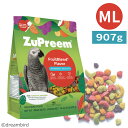CAP! 鳥の餌 賞味期限2027/3/9【ML2#】ズプリーム フルーツブレンド ML パロット＆コニュア (2#/907g)