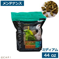 CAP! 鳥の餌 賞味期限2028/2/6【ミディアム44oz】ラウディブッシュ メンテナンス ミディアム 44oz(1.25kg)