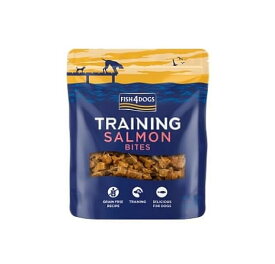 フィッシュ4ドッグ　トレーニングトリーツ　サーモンバイツ 80g　（fish4dogs）