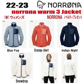 ★2022-2023★ NORRONA（ノローナ）norrona warm 3 Jacket （ノローナ ウォーム 3 ジャケット ）サイズ：ウィメンズ【ステッカー・ノベルティプレゼント】【送料無料】