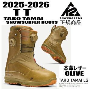 \񏤕i2024-2025GENTEMSTICK QeXeBbN@K2 TARO TAMAI SNOWSURFER SNOWBOARD BOOTS@LS {v