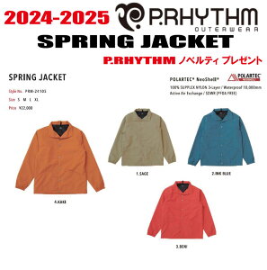 24-25fy10OFFzP.RHYTHMivYjSPRING JACKETiXvO@WPbgjTCYFS.M.L.XL@J[F4FymxeBAXebJ[v[gzyz