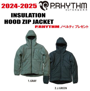 24-25 P.RHYTHMivYjINSULATION HOOD ZIP JACKETiCT[V t[h Wbv WPbgjTCYFSAMAL.XL J[FGRAY,J.GREENyXebJ[v[gzyz