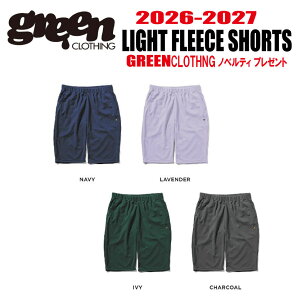 ���N�G�X�g �����\�� 26-27���f���y10��OFF�zGREEN CLOTHING�i�O���[���N���[�W���O�jLIGHT FLEECE SHRTS�@(���C�g�t���[�X �V���[�c) �T�C�Y�FS�AM�AL�AXL�y�X�e�b�J�[�v���[���g�z�y���������z
