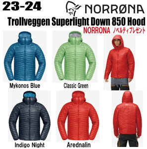 ��23-24�� NORRONA�i�m���[�i�jtrollveggen superlight down850 Hood�i�g���[�����F�Q�� �X�[�p�[���C�g �_�E��850 �t�[�h�j�T�C�Y�F(M's)S�`XL �J���[�F4��y�X�e�b�J�[�E�m�x���e�B�v���[���g�z�y��������