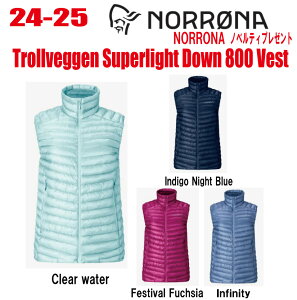 ��24-25�� NORRONA�i�m���[�i�jtrollveggen superlight down800 Vest�i�g���[�����F�Q�� �X�[�p�[���C�g �_�E��800�x�X�g�j�T�C�Y�F(Women's)XS�`L�y�X�e�b�J�[�E�m�x���e�B�v���[���g�z�y���������z