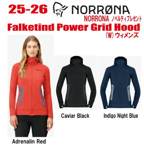 \񏤕i25-26NORRONAim[ijfalketind Power Grid Zip Hood TCYFfB[XyXebJ[EmxeBv[gzyz