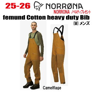 \񏤕i25-26yNORRONA(m[i) femund cotton heavy duty Bibs tFh Rbg wB f[eB[ ru TCY:Y XebJ[EmxeBv[gzyz