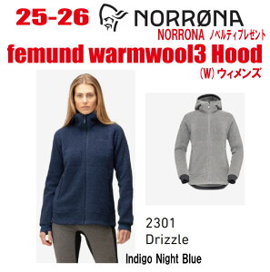 \񏤕i25-26 NORRONAim[ijfemund warmwool3 Hoodi tFh EH[E[3t[h jTCYFfB[XyXebJ[EmxeBv[gzyz