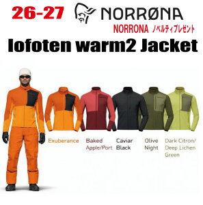 �����\�񏤕i 2026-2027 NORRONA�i�m���[�i�jlofoten warm2 Jacket�i���t�H�e�� �E�H�[��2�@�W���P�b�g �j�T�C�Y�F(�����Y)S�`XL �y�X�e�b�J�[�E�m�x���e�B�v���[���g�z�y���������z