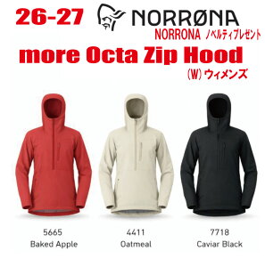 �����\�񏤕i 2026-2027 NORRONA�i�m���[�i�jMore Octa Zip Hood Women's�i�t�H���P�e�B���@�I�N�^ �W���P�b�g )�T�C�Y�F���f�B�[�X�y�X�e�b�J�[�E�m�x���e�B�v���[���g�z�y���������z