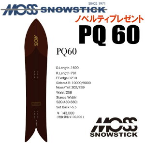 ��23-24���f����MOSS SNOWSTICK�i���X�X�m�[�X�e�B�b�N�jPQ60�i�s�[�L���[60�^�p�t�H�[�}���X�N���b�h�j�y�m�x���e�B�A�X�e�b�J�[�v���[���g�z�y�`���[���T�[�r�X�z�y�V���[�g�r�X�T�[�r�X�z�y