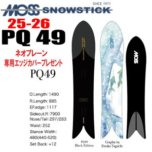 ��25-26���f����MOSS SNOWSTICK�i���X�X�m�[�X�e�B�b�N�jPQ49�y�m�x���e�B�A�X�e�b�J�[�v���[���g�z�y�`���[���T�[�r�X�z�y�V���[�g�r�X�T�[�r�X�z�y���������z�i���k�C���A����/�����͑�����
