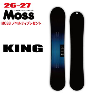�����\�� 26-27���f�� MOSS�i���X�j KING�y�G�b�W�J�o�[�E�`���[���i�b�v�E�V���[�g�r�X�E�I���W�i���O�b�Y �v���[���g�z�y���������z�i���k�C���E����/�����͑����ʁj