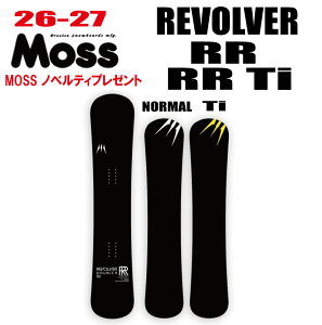 �����\�� 26-27���f�� MOSS�i���X�j REVOLVER RR (Ti) �y�G�b�W�J�o�[�E�`���[���i�b�v�E�V���[�g�r�X�E�I���W�i���O�b�Y �v���[���g�z�y���������z�i���k�C���E����/�����͑����ʁj