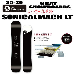 \񏤕i25-26fGRAY SNOWBOARDSiOCXm[{[hjSONICALMACH LT ^\jJ}bn Cg 46, 51, 52w ^\jJ}bn Cg 54, 55w, 60w