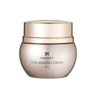 プレジスト V フィックス アメージングクリーム 50g ロット(LOT)番号あり ナイトクリーム パンフレット付属