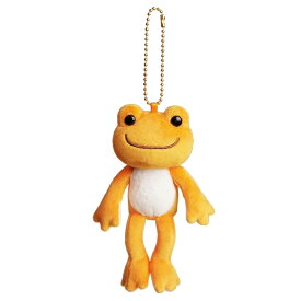 送料無料メール便　かえるのピクルス　人気のにじいろマスコットシリーズ　9種類　9色から選べます　ナカジマコーポレーション　無事にかえる　キーホルダー　御守り　マスコット　かばんに着ける