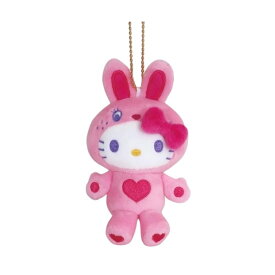 新入荷　サンリオ SANRIO ハローキティ 50thアニバーサリー マスコットぬいぐるみ カラフルバニーシリーズ ナカジマコーポレーション マスコットチェーン MC
