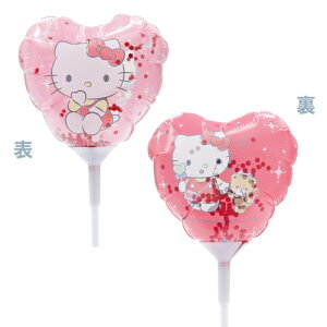sanrio サンリオのスティックバルーン 全8種 手に持てるサイズで どれも可愛く写真撮影にも最適 逆止弁付きで手軽に膨らませられます。