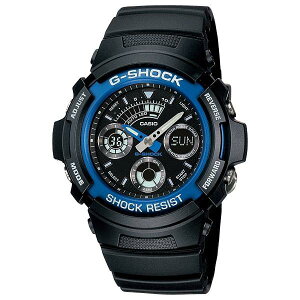 CASIO�r���v G-SHOCK �W�[�V���b�N ANALOG-DIGITAL AW-590 SERIES AW-591-2AJF