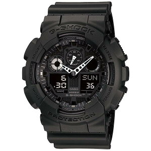 CASIO�r���v G-SHOCK �W�[�V���b�N ANALOG-DIGITAL GA-100 SERIES GA-100-1A1JF