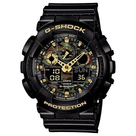 CASIO腕時計 G-SHOCK ジーショック ANALOG-DIGITAL GA-100 SERIES GA-100CF-1A9JF