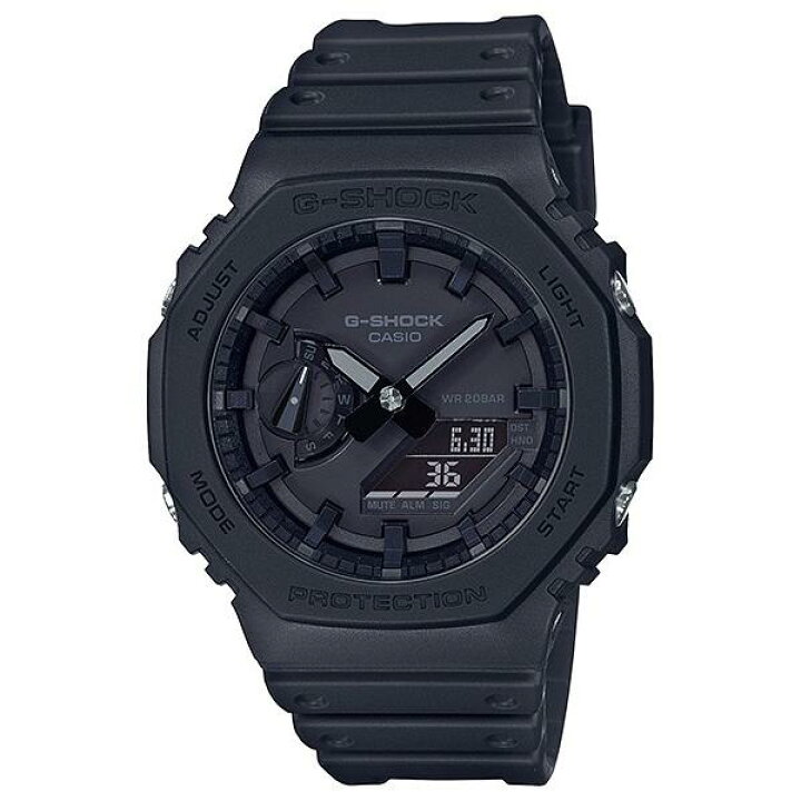 楽天市場】CASIO腕時計 GA-2100-1A1JF G-SHOCK ジーショック ブラック 