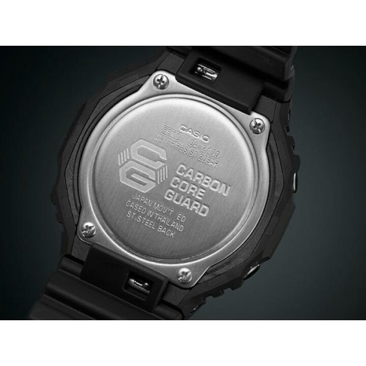 楽天市場】CASIO腕時計 GA-2100-1A1JF G-SHOCK ジーショック ブラック 