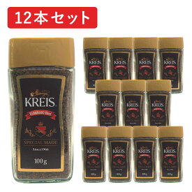 KREIS クライス インスタントコーヒー キリマンジャロ ブレンド 100g×12本 セット キャピタルコーヒー CAPITAL