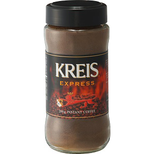驚きの安さ 香り高く 華やかな風味と洗練された味わいです スプレードライ製法で粉末状に仕上げました KREIS インスタントコーヒー エクスプレス 200g 最大54%OFFクーポン CAPITAL キャピタルコーヒー 瓶
