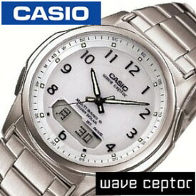 【50%OFF半額 11000円引】 CASIO カシオ ウェーブセプター メンズ ブランド ソーラー 電波 電波ソーラー ソーラー電波 電波時計 ソーラー時計 アナログ アナデジ シンプル 男性 男子 日付 カレンダー 仕事 ビジネス 社会人 新社会人 大人 夫 父 父親 お父さん 父の日 ギフト
