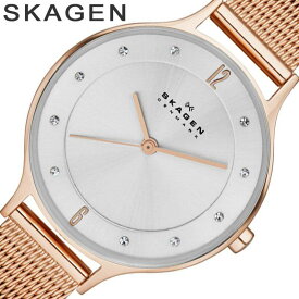 【45%OFF \10,175-円引】スカーゲン 腕時計 SKAGEN 時計 スカーゲン腕時計 SKAGEN時計 ア二タ Anita レディース シルバー SKW2151 ブランド 防水 メタル ベルト 薄型 北欧デザイン ピンク クリスタル プレゼント ギフト 2024 観光 旅行 遠足 新生活 入学 卒業