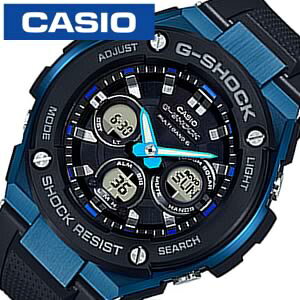 �J�V�I�r���v CASIO���v CASIO �r���v �J�V�I �W�[�V���b�N ���� ���v �h�o �W�[�X�`�[�� G-SHOCK G-STEEL �����Y �u���b�N. �u���[ GST-W300G-1A2JF ���K�i �h�� G�V���b�N �d�g�\�[���[ �V���R�� �A�i
