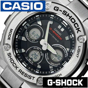 カシオ腕時計 CASIO時計 CASIO 腕時計 カシオ ジーショック 頑丈な 時計 ジースチール G-SHOCK G-STEEL メンズ ブラック GST-W310D-1AJF 正規品 防水 Gショック シルバー メタル 電波ソーラー アナデジ プ