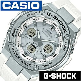 CASIO時計 CASIO 腕時計 時計ジーショック 頑丈な 時計 防塵 ジースチール G-SHOCK G-STEEL メンズ 白 GST-W310-7AJF 正規品 ペアウォッチ Gショック ラウンド カレンダー ソーラー 電波時計 おしゃれ ブランド プレゼント ギフト 遠足 新生活 入学 卒業