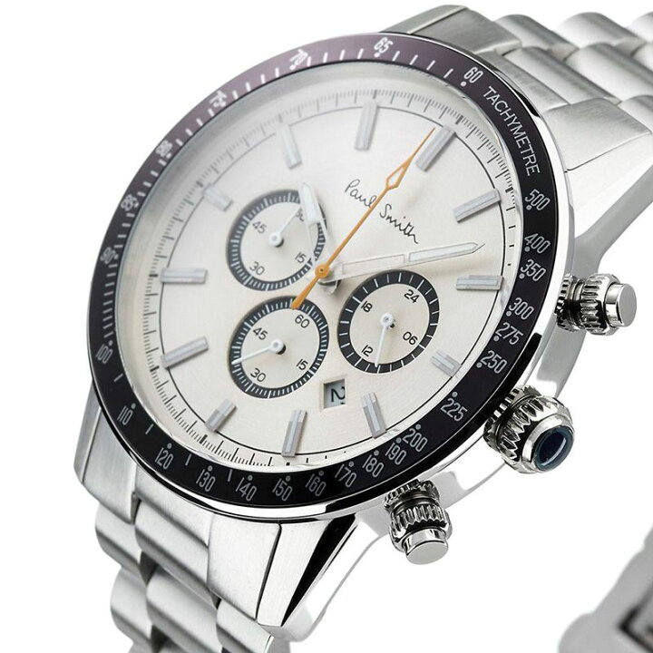 楽天市場 ポールスミス腕時計 Paulsmith時計 Paul Smith 腕時計 ポール スミス 時計 メンズ 男性 彼氏 大学生 シルバー Ps ブランド 安い人気 お洒落 流行 クロノグラフ シンプル アナログ ビジネス ラウンド 誕生日 新生活 プレゼント ギフト クリスマス