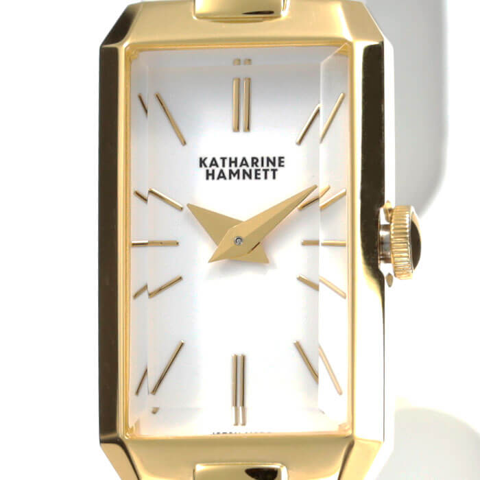 キャサリンハムネット腕時計 KATHARINE HAMNETT 腕時計 キャサリン ハムネット 時計 レクタングル RECTANGLE レディース  女性 KH88H8-B04 正規品 ブランド スクエア型 防水 おしゃれ ブレスレット かわいい 可愛い プレゼント ギフト 2022 | 