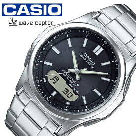 【50%OFF半額 \11,000-円引】CASIO 腕時計 カシオ 時計 ウェーブセプター WAVE CEPTOR メンズ ソーラー電波 防水 ブラック WVA-M630D-1AJF ブランド 正規品 電波 ソーラー カレンダー アラーム アナデジ おしゃれ プレゼント ギフト 2024 観光 旅行 遠足 新生活 入学 卒業