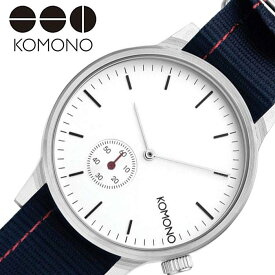 【10%OFF \1,408-円引】コモノ腕時計 KOMONO時計 KOMONO 腕時計 コモノ 時計 ウィンストン サブス WINSTON SUBS レディース 女性 ホワイト KOM-W2277 人気 ブランド おすすめ カジュアル おしゃれ 個性的 シンプル シック 新生活 プレゼント ギフト 2024 観光 旅行 遠足 入学