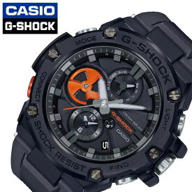 5年保証 電池交換不要 ソーラー カシオ腕時計 CASIO時計 CASIO 腕時計 カシオ 時計 G-SHOCK G-STEEL メンズ 男性 ブラック GST-B100B-1A4JF ブランド おしゃれ Gショック 黒 オレンジ 新生活 プレゼント ギフト 観光 旅行 遠足 入学 卒業