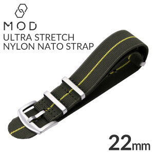 MODv MOD rvxg GI[fB[ v Eg Xgb` iC ig[ Xgbv ULTRA STRETCH NYLON NATO STRAP Y j fB[X  MDBNN00122GRSV lC uh 22mm ւxg