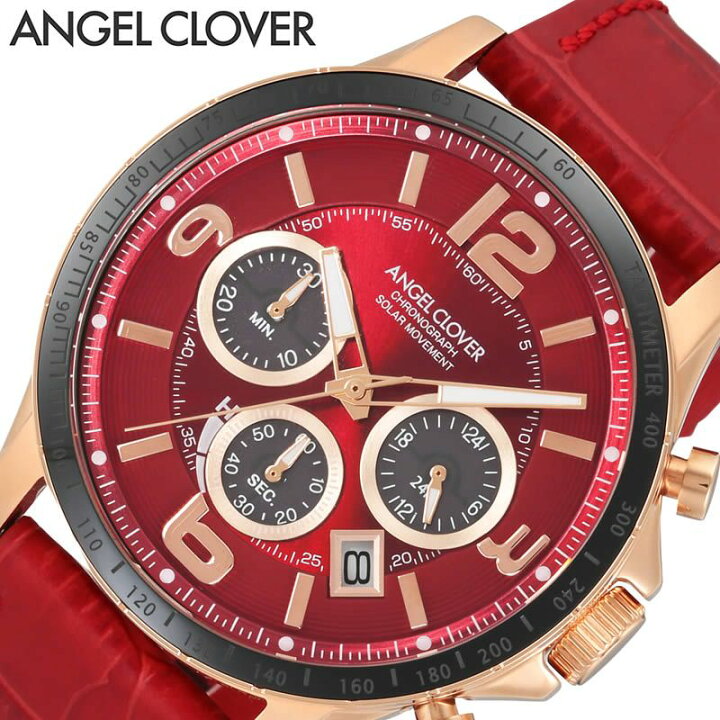 楽天市場 エンジェルクローバー 腕時計 Angelclover時計 Angel Clover 腕時計 エンジェル クローバー 時計 タイムクラフト ソーラー Time Craft Solar メンズ 男性 レッド Tcs44pg Re 正規品 人気 ブランド シンプル オシャレ 仕事 人気 ブランド プレゼント ギフト