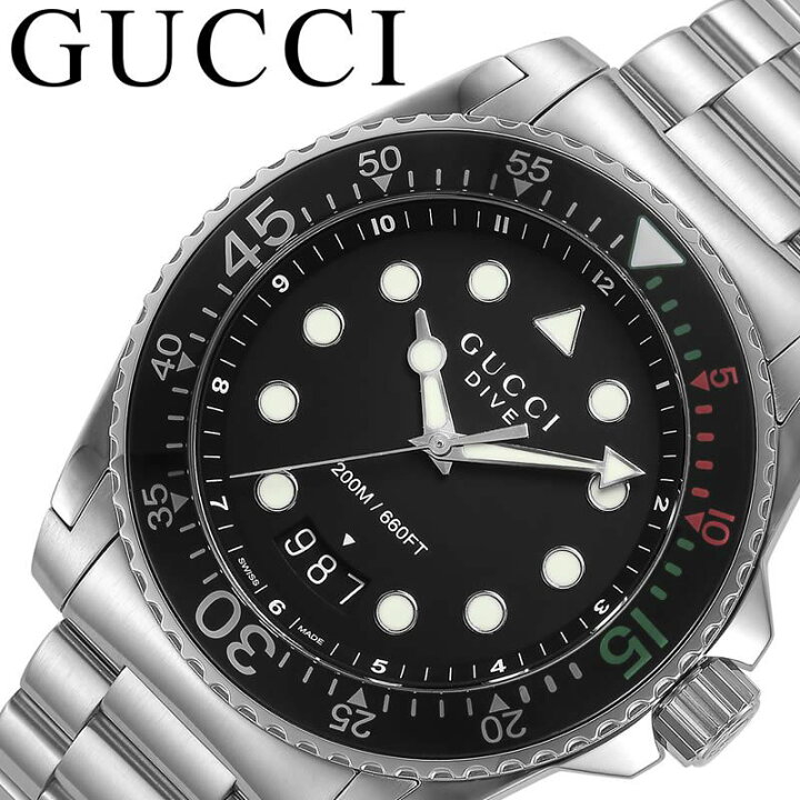 楽天市場】グッチ腕時計 GUCCI時計 GUCCI 腕時計 グッチ 時計 ダイブ 