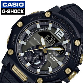 CASIO 腕時計 カシオ 時計 Gショック Gスティール G-shock G-STEEL メンズ 液晶 GST-B300B-1AJF タフソーラー ブランド おしゃれ ジースチール カーボン 防水 頑丈 タフ ショックレジスト モバイルリンク Bluetooth 連携 ビッグフェイス 大きめ プレゼント ギフト 新生活