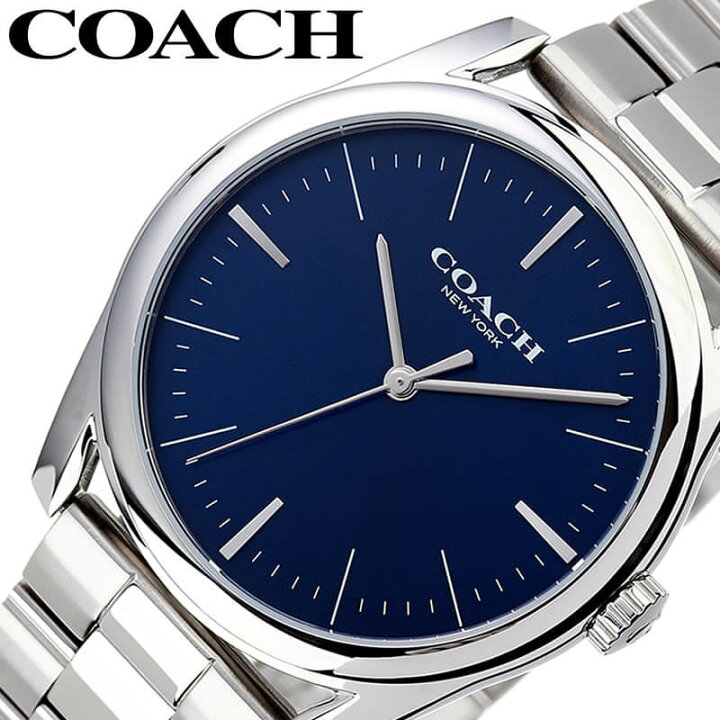 COACH コーチ 時計 メンズ 青 ブルー | 楽天市場】コーチ 腕時計 