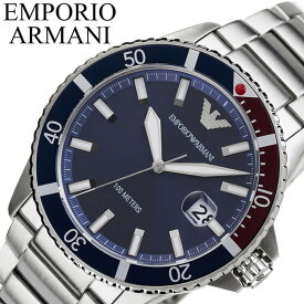 EMPORIO ARMANI時計 ARMANI 腕時計 エンポリオ アルマーニ 時計 ダイバー Diver メンズ ブルー ネイビー AR11339 カレンダー おしゃれ 仕事 ビジネス 高級 フォーマル 彼氏 男性 お父さん スーツ 就職 お祝い ギフト 観光 旅行 遠足 新生活 入学 卒業