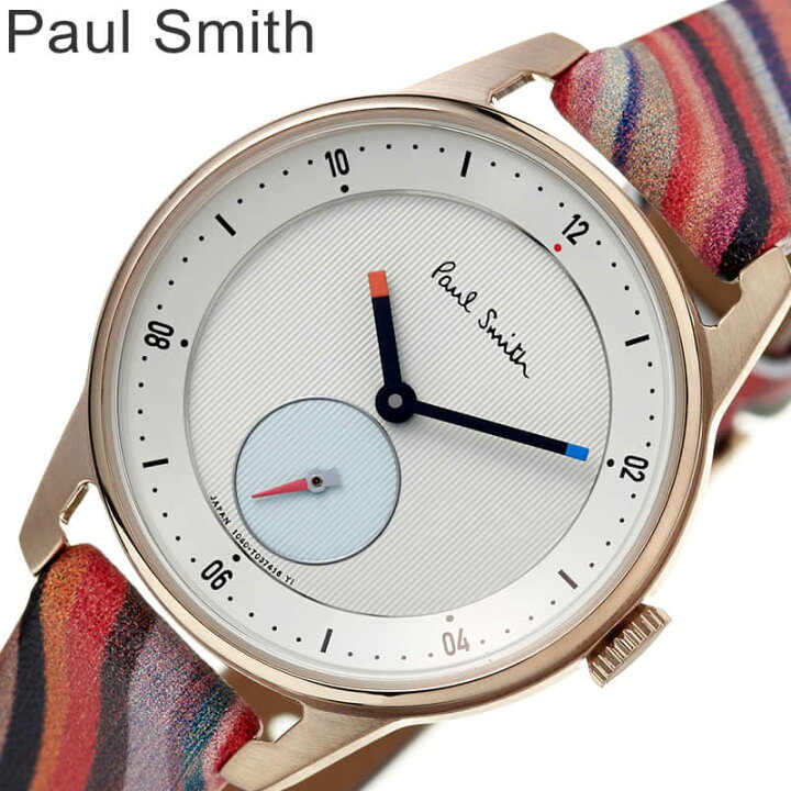 楽天市場 当日出荷 簡単 おしゃれ上級者 ポールスミス 腕時計 Paul Smith 時計 チャーチストリート ミニ Church Street Mini レディース 女性 ホワイト ボタニカル 花柄 クォーツ 電池式 人気 おすすめ おしゃれ ブランド 大学生 学生 社会人 代 30代 彼女