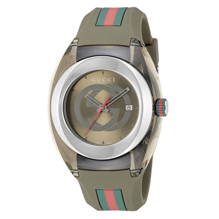 楽天市場】グッチ 腕時計 GUCCI 時計 シンク SYNC メンズ 男性 カーキ 